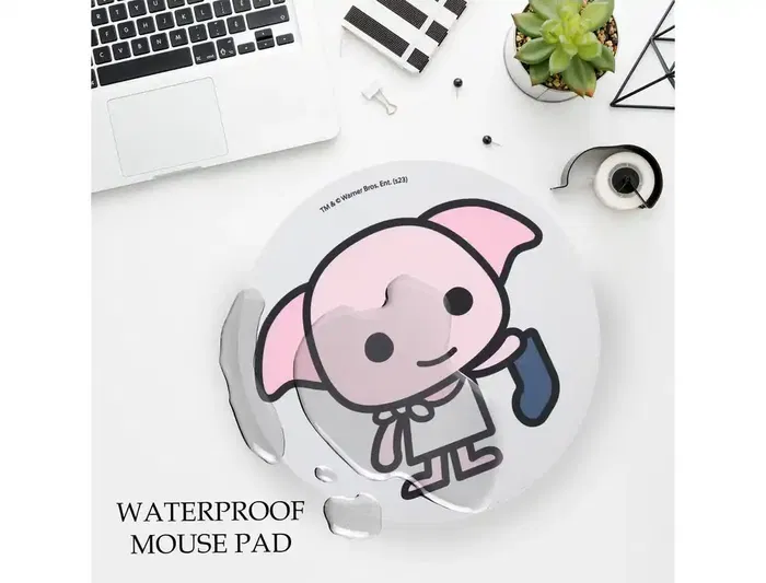 Wondee Alfombrilla Ratón Redonda Dobby Antideslizante Control Preciso 200 mm