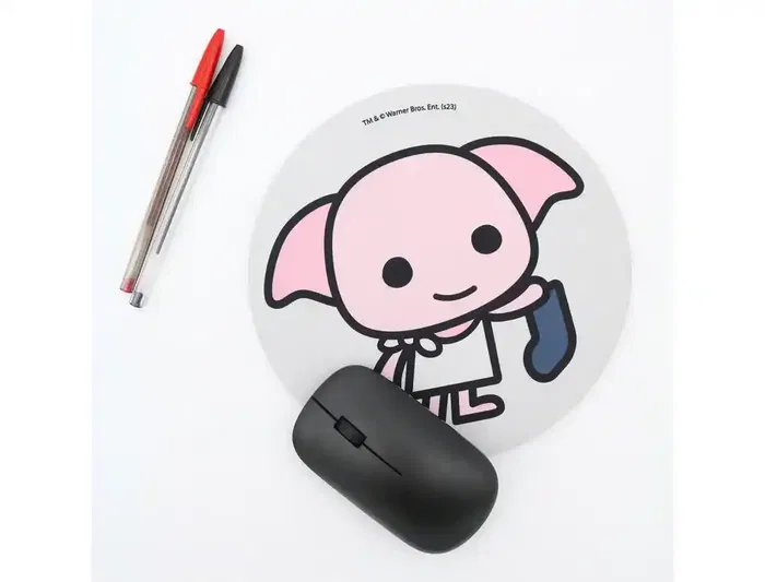 Wondee Alfombrilla Ratón Redonda Dobby Antideslizante Control Preciso 200 mm