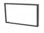 4CARMEDIA Bastidor de montaje de radio 2 DIN 110x188,5mm