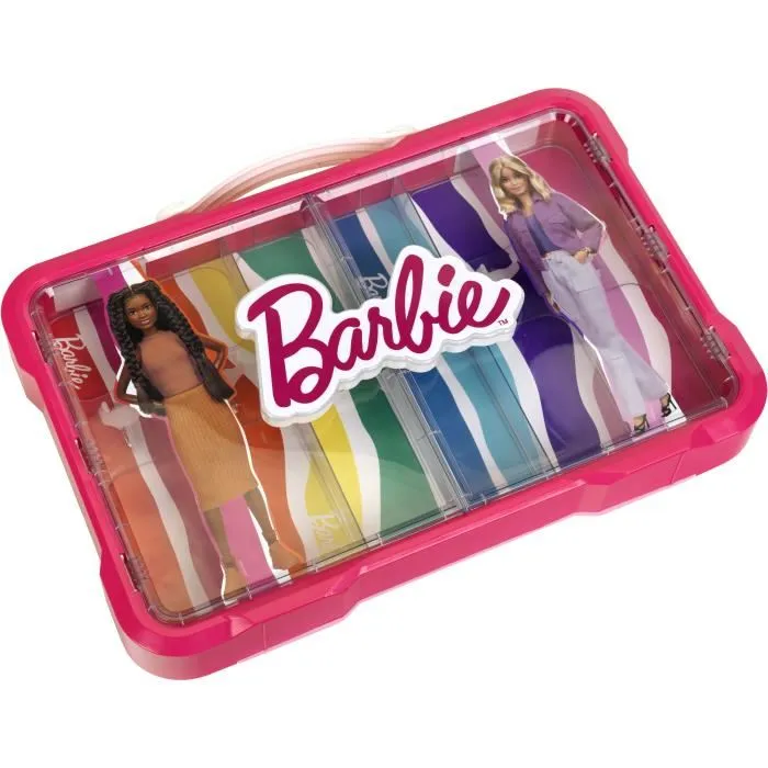 Klein Vitrina Barbie 5808 - Para 6 Muñecas con Cierre Luminoso - A Partir de 3 Años