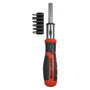 Black+Decker Juego de destornillador multipuntas con carraca + 6 puntas