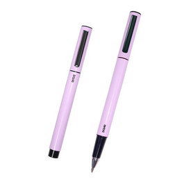 Roller Dohe Elipse Pastel 0,5 Mm (Tinta Azul) Morado Blister De 4