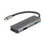 DeLOCK Adaptador USB Type-C a Dual HDMI 4K 60 Hz con puerto USB