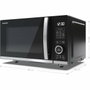 Sharp YC-QG204AE-B Microondas Digital con Grill de 800W y 20 Litros