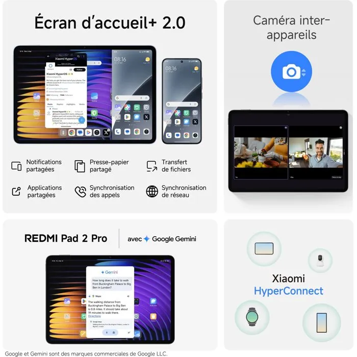 Xiaomi Pack Redmi Pad 2 Pro + Teclado 12.1" 6/128 GB Gris