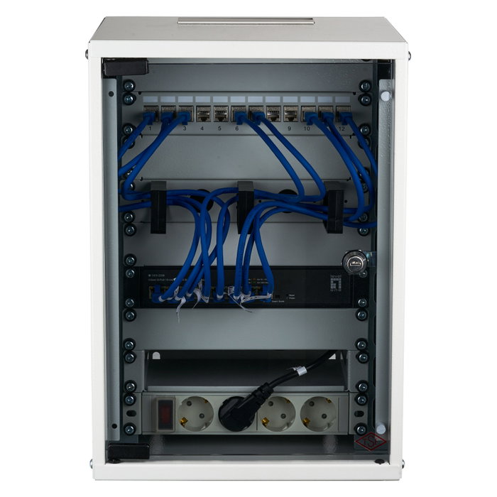 EFB Elektronik WGB-1009GR.30-SET1 Bastidor de pared 9U Gris EFB Elektronik WGB-1009GR.30-SET1 Bastidor de pared 9U Gris