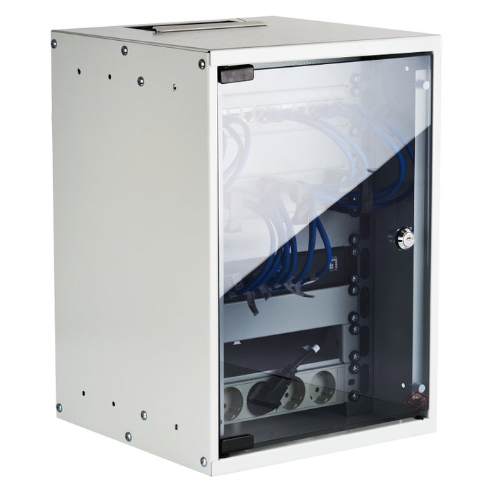 EFB Elektronik WGB-1009GR.30-SET1 Bastidor de pared 9U Gris EFB Elektronik WGB-1009GR.30-SET1 Bastidor de pared 9U Gris