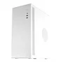Tacens NOVAX Caja Minitorre PC Blanco MicroATX/Mini-ITX con Estructura Metálica, Ventilador 80mm, USB 3.0, para HDD y SSD, Soportes de Gráfica hasta 250mm