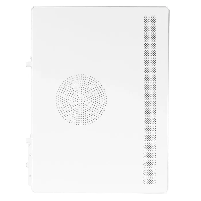 Tacens NOVAX Caja Minitorre PC Blanco MicroATX/Mini-ITX con Estructura Metálica, Ventilador 80mm, USB 3.0, para HDD y SSD, Soportes de Gráfica hasta 250mm