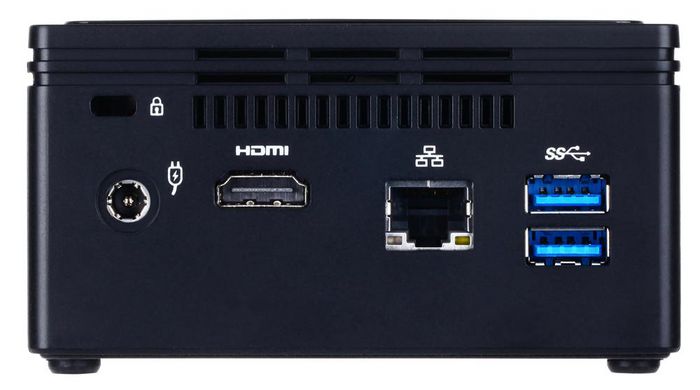 GIGABYTE GB-BACE-3160 Mini PC Barebone Intel Celeron J3160 8GB DDR3L Negro GIGABYTE GB-BACE-3160 Mini PC Barebone Intel Celeron J3160 8GB DDR3L Negro