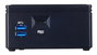 GIGABYTE GB-BACE-3160 Mini PC Barebone Intel Celeron J3160 8GB DDR3L Negro