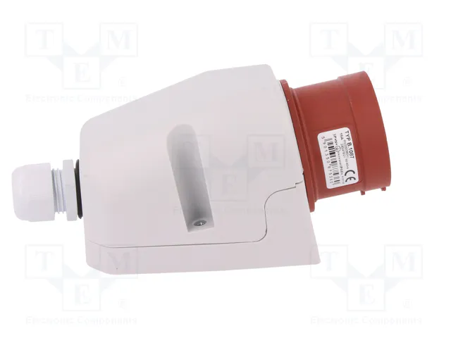 PAWBOL Conector de alimentación AC trifásico Macho 5 Pines 16A 400V