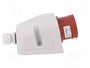 PAWBOL Conector de alimentación AC trifásico Macho 5 Pines 16A 400V