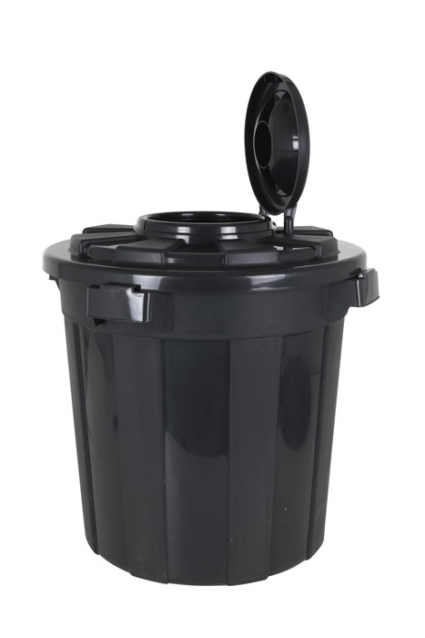 Dem Cubo de basura HOP con tapa y anclaje de 50L