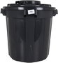 Dem Cubo de basura HOP con tapa y anclaje de 50L