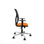 PIQUERAS Y CRESPO Silla de oficina Motilla Naranja y Gris