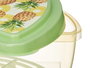 Leknes Tupper Fruta Piña y Kiwi 1.2L 23x8x13cm (Set de 24)