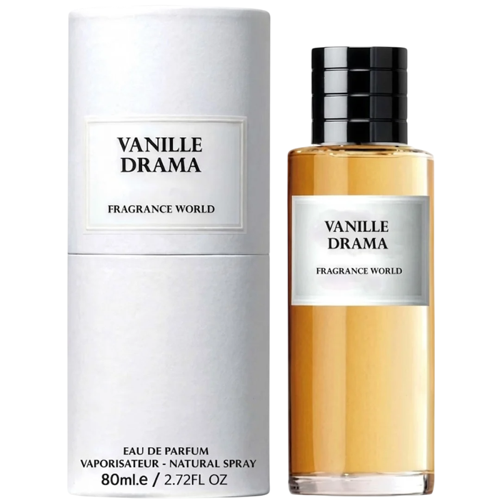 Fragrance World Vanille Drama Agua de perfume Unisex 80 ml