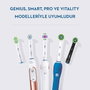 Oral-B CrossAction 80339345 cepillo de cabello 6 piezas Azul, Verde, Blanco