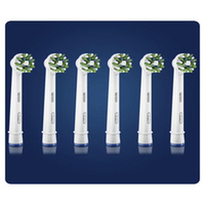 Oral-B CrossAction 80339345 cepillo de cabello 6 piezas Azul, Verde, Blanco