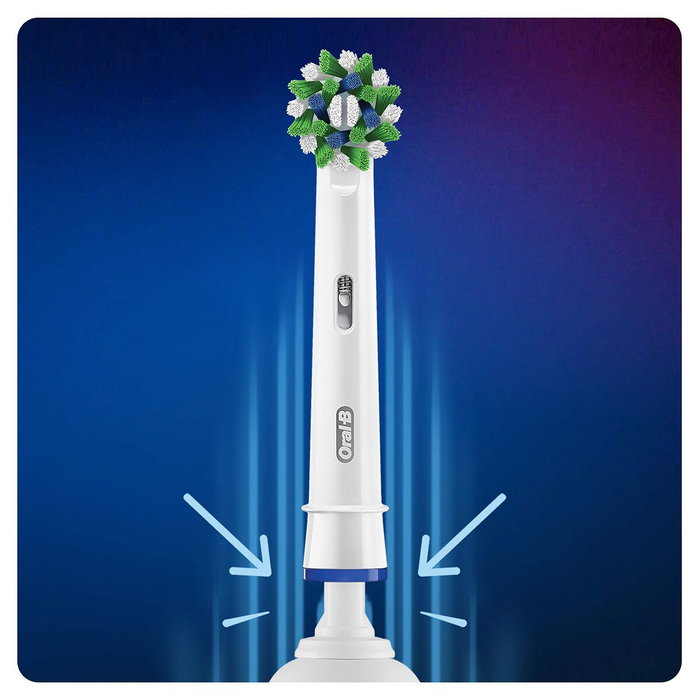 Oral-B CrossAction 80339345 cepillo de cabello 6 piezas Azul, Verde, Blanco