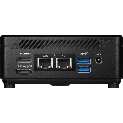 MSI Cubi 5 12M-405BEU Mini PC barebone Intel Core i7-1255U Negro