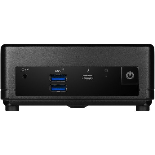 MSI Cubi 5 12M-405BEU Mini PC barebone Intel Core i7-1255U Negro