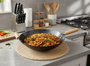 Quttin Sartén Wok con Mango de Madera de 35 cm