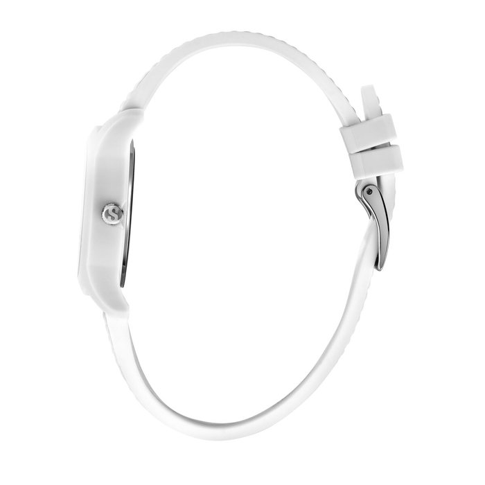 Morellato R0151174504 con esfera verde y correa blanca