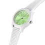 Morellato R0151174504 con esfera verde y correa blanca