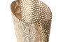 DKD Home Decor Jarron Set de 3 (2 Unidades) Dorado Beige Metal 27 x 57 x 27 cm