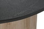 DKD Home Decor Mesa Centro Loft Marron Oscuro Natural 90 x 40 x 90 cm