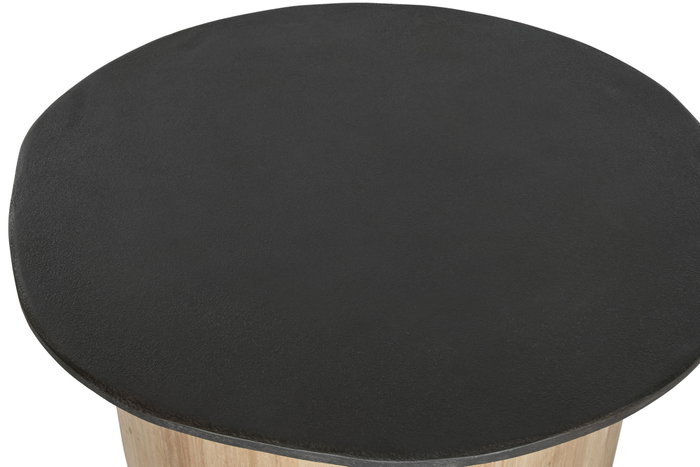DKD Home Decor Mesa Centro Loft Marron Oscuro Natural 90 x 40 x 90 cm DKD Home Decor Mesa Centro Loft Marron Oscuro Natural 90 x 40 x 90 cm