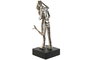 DKD Home Decor Figura de Pareja en Aluminio y Mango, Plateado