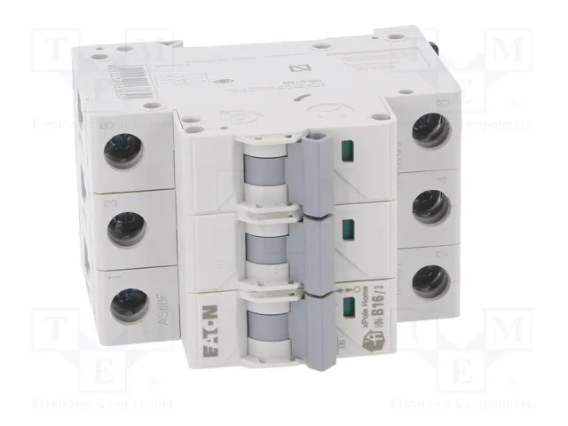 EATON ELECTRIC Interruptor magnetotérmico HN-B16/3 3 polos 16A 6kA