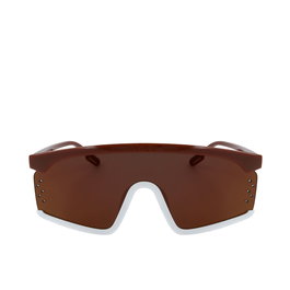 Kenzo KZ40010U Gafas de sol unisex tipo máscara, montura de plástico, lentes UV400, 140 mm
