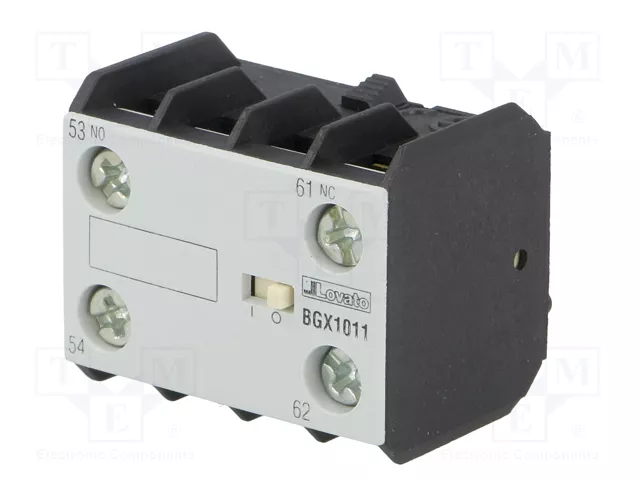 LOVATO ELECTRIC Contactores auxiliares BG agarres de tornillo de frente