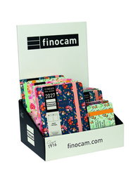 Finocam Agenda Anual 2027 Minimal Design Surtido Expositor de 12