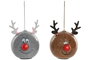 DKD Home Decor Decoración Colgante LED Reno Surtido
