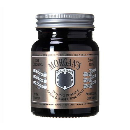 Morgan Styling Pomade Oudh & Amber Firm Hold 100g Morgan Styling Pomade Oudh & Amber Firm Hold 100g