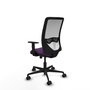PIQUERAS Y CRESPO Silla de oficina Zulema Morado y Blanco