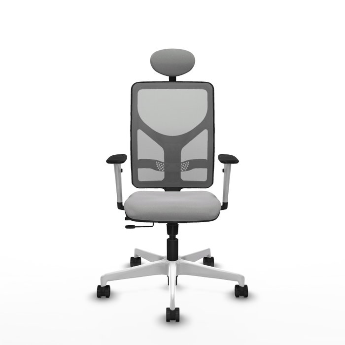 PIQUERAS Y CRESPO Silla de oficina Motilla con mecanismo Sincro/Traslack en Gris