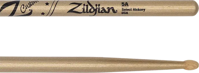 Zildjian Baquetas Z Custom Le - 5A Gold Chroma Edición Limitada