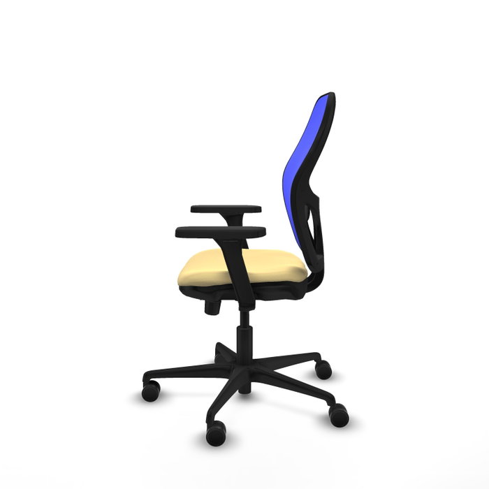 PIQUERAS Y CRESPO Silla de oficina Jorquera Crema y Azul PIQUERAS Y CRESPO Silla de oficina Jorquera Crema y Azul