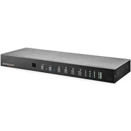 StarTech.com Matriz de Conmutación HDMI 4K 4x4 VS424HD4K60 - 4 Entradas / 4 Salidas, 18 Gbps, Montaje en Rack, Control Ethernet/RS232/WebGUI