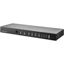 Startech VS424HD4K60 Switch HDMI 4x4 matriz 4 puertos de entrada/salida 4K a 60Hz HDR compatibilidad con HDCP 2.2