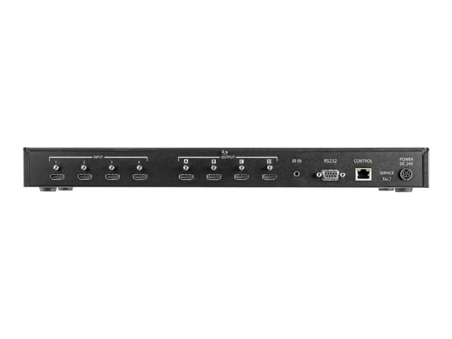 Startech VS424HD4K60 Switch HDMI 4x4 matriz 4 puertos de entrada/salida 4K a 60Hz HDR compatibilidad con HDCP 2.2