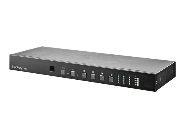 Startech VS424HD4K60 Switch HDMI 4x4 matriz 4 puertos de entrada/salida 4K a 60Hz HDR compatibilidad con HDCP 2.2