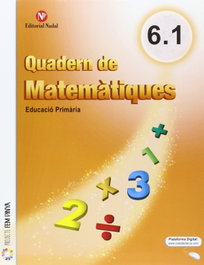 Quadern matemàtiques 6e.primaria. Trimestral, VV.AA - NADAL EDARCA EDITORIAL