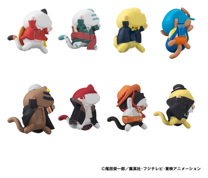 Megahouse One Piece Mega Cat Project Figuras Egghead NyanPieceNyan! Stickie! Surtido de 8 Megahouse One Piece Mega Cat Project Figuras Egghead NyanPieceNyan! Stickie! Surtido de 8